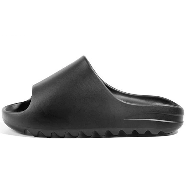 Unique Plain Design Non-Slip Men Summer Wear Slides Soft Sole Slippers