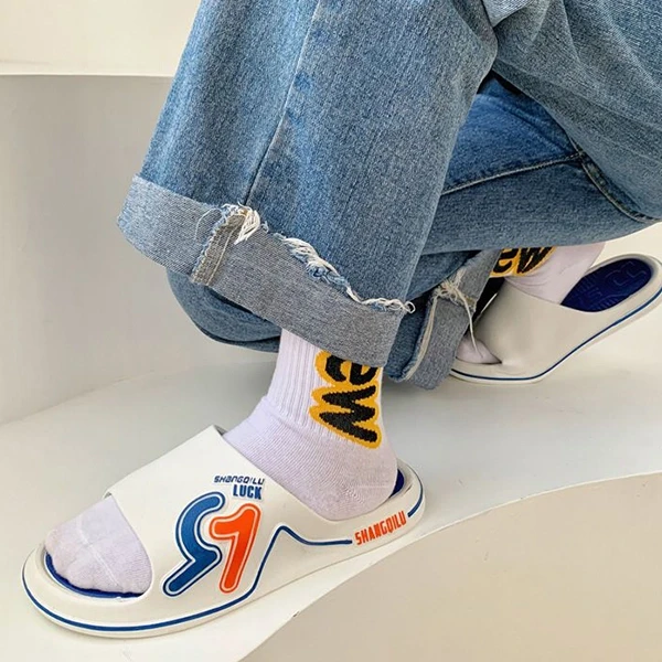 Men Slippers Soft Non Slip Sandals Fashion Footwear Comfortable Indoor Outdoor S