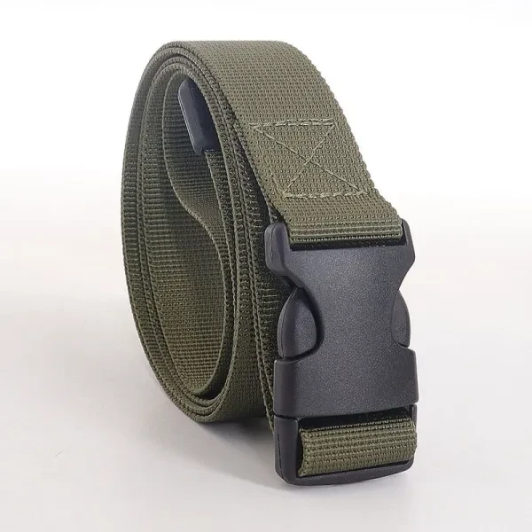 Canvas Buckle Closure Waist Belt For Men Military Tactical Strap Belt Trouser Pa