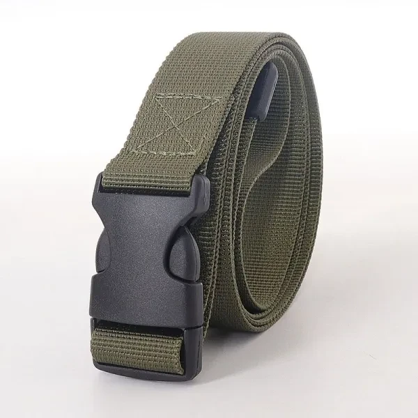 Canvas Buckle Closure Waist Belt For Men Military Tactical Strap Belt Trouser Pa
