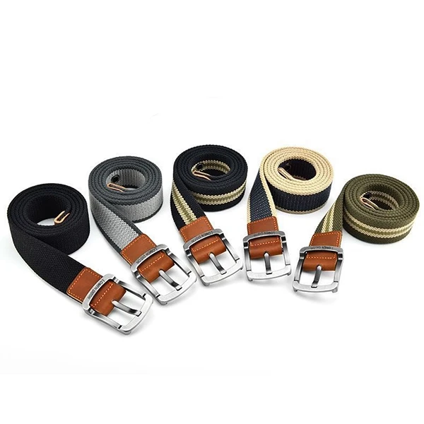 Retro Canvas Braided Buckle Belt - Tactical Outdoor Sports - Men's Fashion Acces