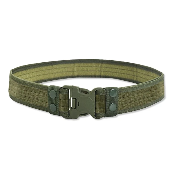 Rapid Release Belt - Green Canvas - Adjustable - Outdoor Travel