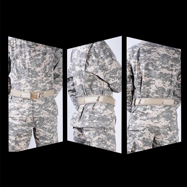 Rapid Release Belt - Green Canvas - Adjustable - Outdoor Travel