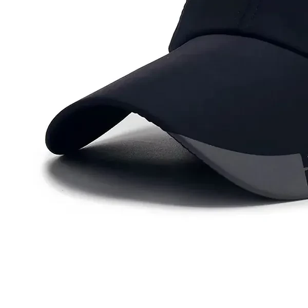 Gray Water Resistant Cap - Unisex Adjustable Strap Fine Quality Fabric for Summe