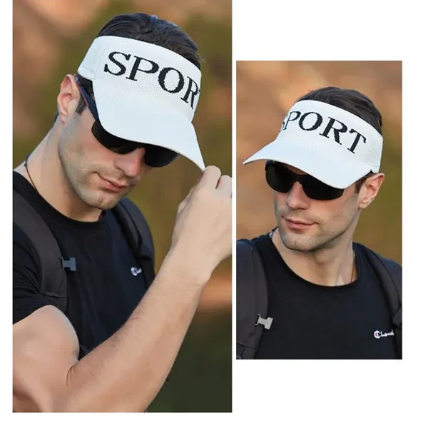 Stay Cool & Stylish Outdoors Men's Beige Sun Protection Canvas Hat