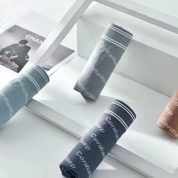 Men's Boxer Underwear - Multi Color Elastic Waist Soft & Sporty