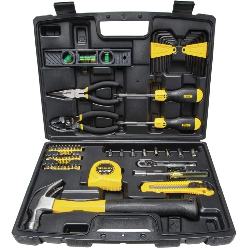 STANLEY Tool Set, Home/Mechanics, 65 Piece (94-248),Black