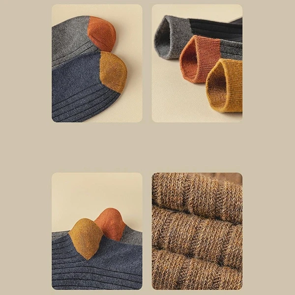 6 Pairs Multi Color Letters Pattern Men Casual Ankle Socks Summer Fashion Breath