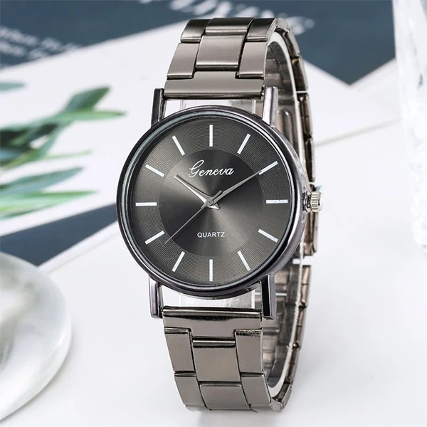 Men's Stainless Steel Analog Watch - Classy & Elegant Luxury with Premium Qualit