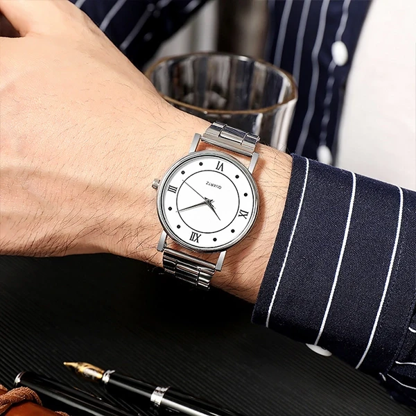 Luxury Stainless Steel Business Watch