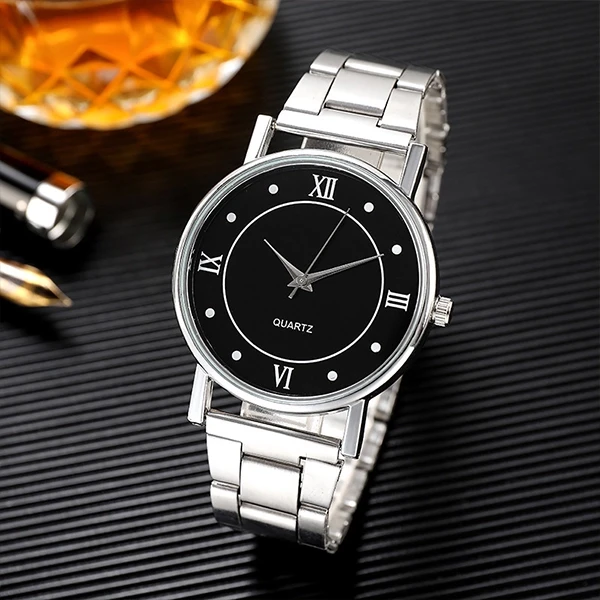 Luxury Steel Business Watch for Men - Premium Quality Quartz Wristwatch