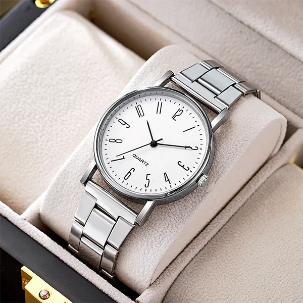 Men's Stainless Steel Analog Watch | Premium & Stylish for Office and Everyday