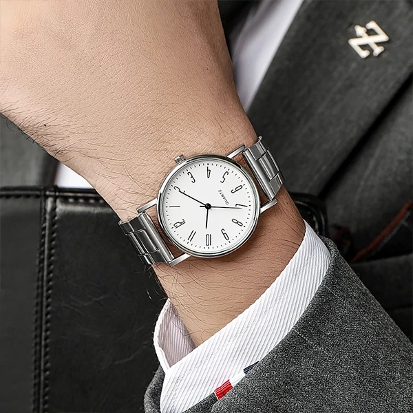 Men's Stainless Steel Analog Watch | Premium & Stylish for Office and Everyday