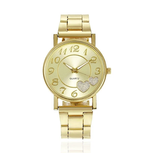 Heartbeat Fashion Watch - Metal Strap Quartz Wristwatch (Men/Women)