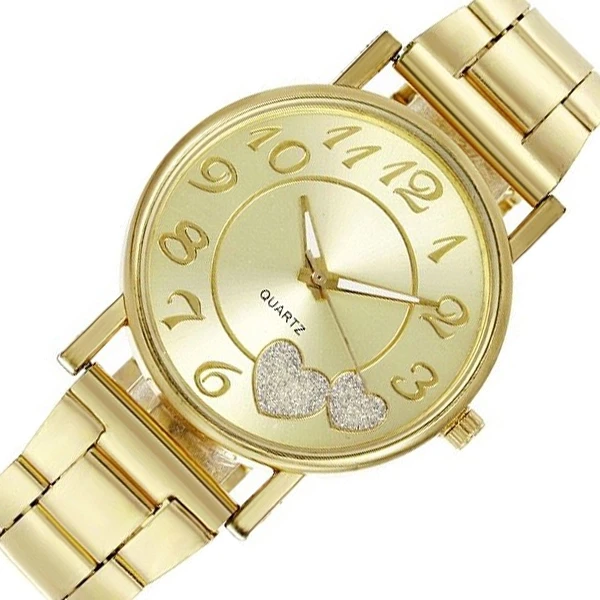 Heartbeat Fashion Watch - Metal Strap Quartz Wristwatch (Men/Women)