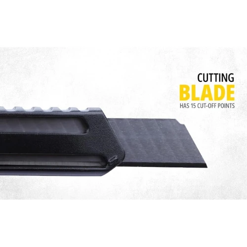 Stanley Stht10323-800 Plastic Slide Lock Snap Off Knife (Black)