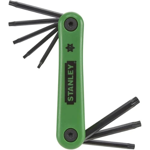 Stanley 469263 Folding Hex Key Set - Torx (8 Pieces)