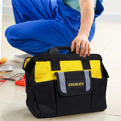 STANLEY Tool Bag By Stanley, Black,Stst512114