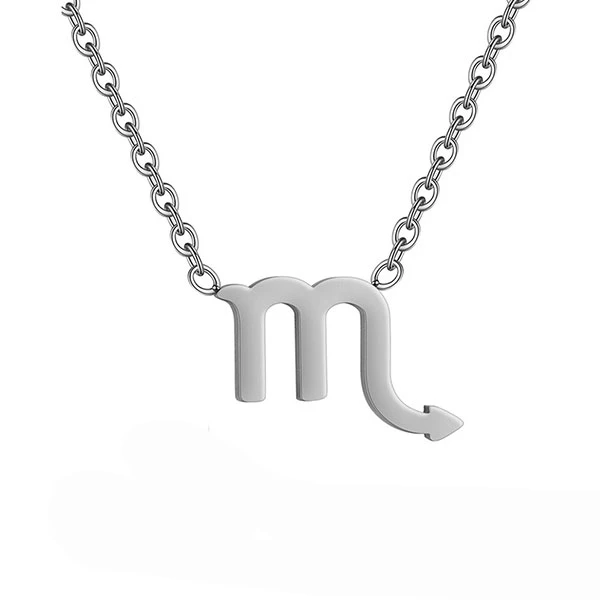 Scorpio Pendant Necklace - Stylish Unisex Fashion Accessory [Silver]
