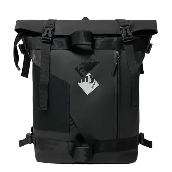Men's Waterproof Backpack - Korean Style - Ideal for Hiking Gym School & Travel