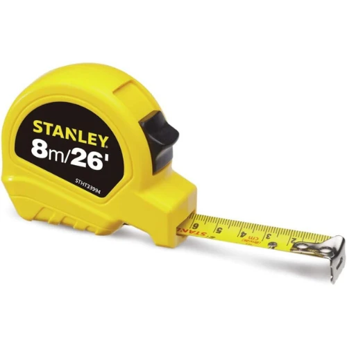 Stanley Short Tapes Metric/Imperial, 8M/26' X 25Mm, Stht33994-8