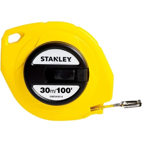 Stanley Stht34107-8 Steel Long Tape, 30 M/100', Yellow