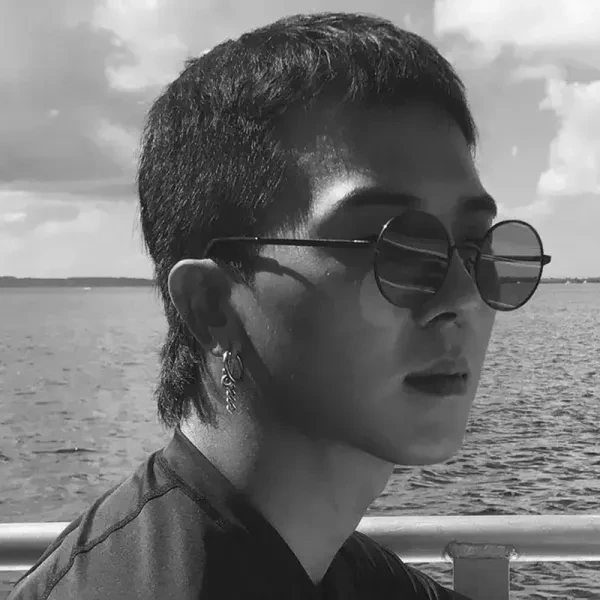 Stylish Purple Round Sunglasses Men's Metal Frame Shades