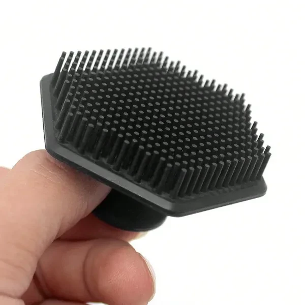 Exfoliating Silicone Face Wash Brush Men Beard Cleaning Brush Face Scrubber Skin