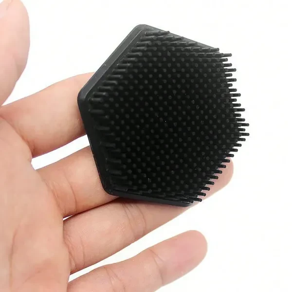 Exfoliating Silicone Face Wash Brush Men Beard Cleaning Brush Face Scrubber Skin