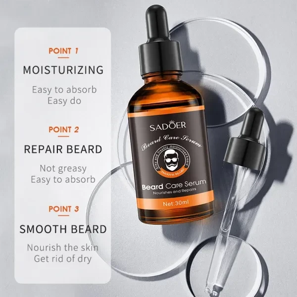 Styling Beard Serum for Men - Enhance Beard Care - 30ml