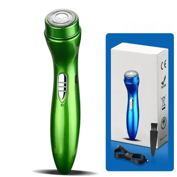 USB Rechargeable Electric Shaver for Men - Long Battery Life Precise Hair Cuttin