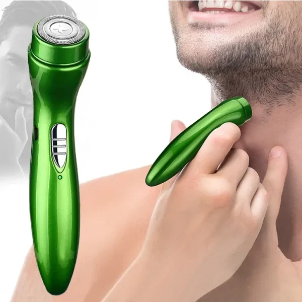USB Rechargeable Electric Shaver for Men - Long Battery Life Precise Hair Cuttin