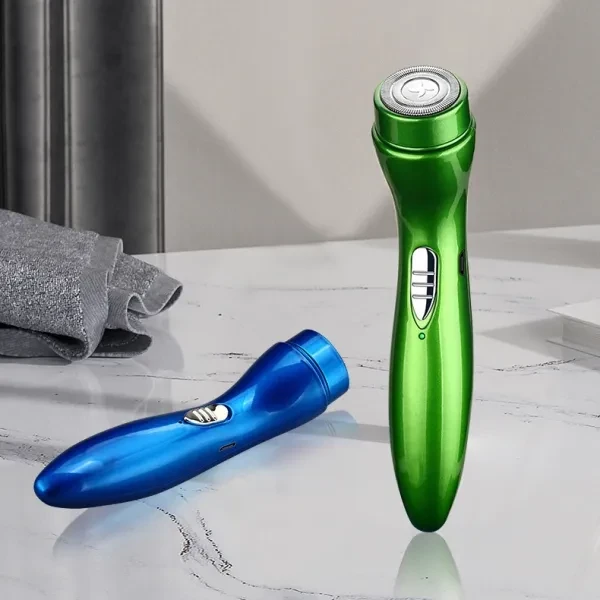 USB Rechargeable Electric Shaver for Men - Long Battery Life Precise Hair Cuttin