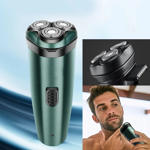 Men's Face Razor Shaver - Multi-Function Rechargeable Cordless