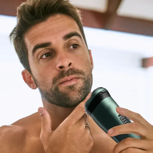Men's Face Razor Shaver - Multi-Function Rechargeable Cordless
