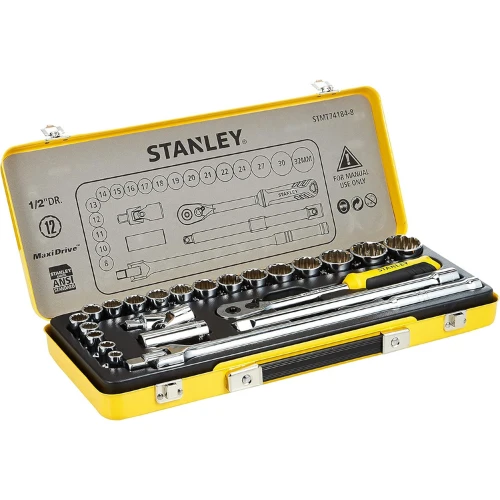 STANLEY STANLEY® Metal Case Socket Set  74184