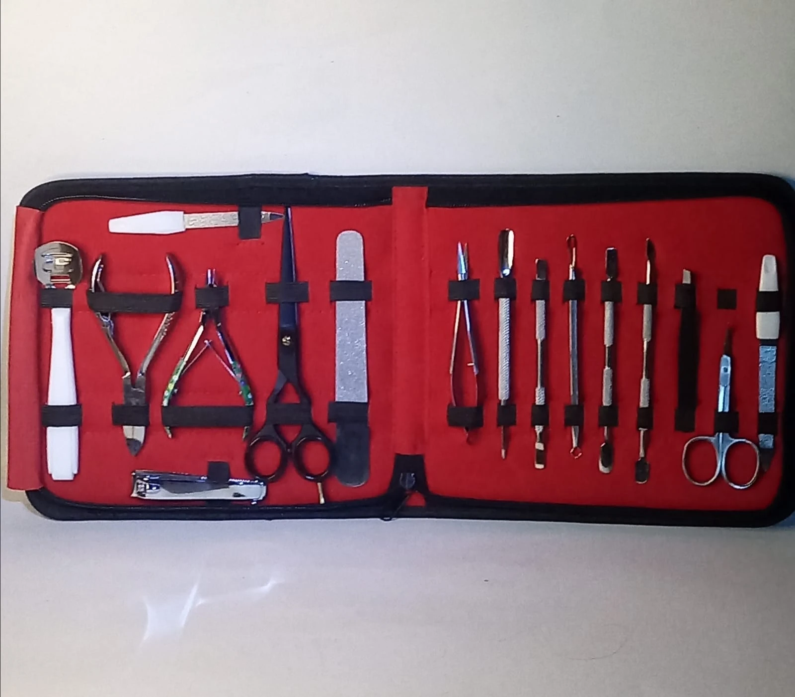 16 Pcs Nail Clippers Tool Kit For Male Or Female