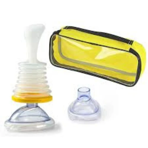 LifeVac Yellow Travel Kit - Compact Portable Anti-Choking Device for Kids & Ad
