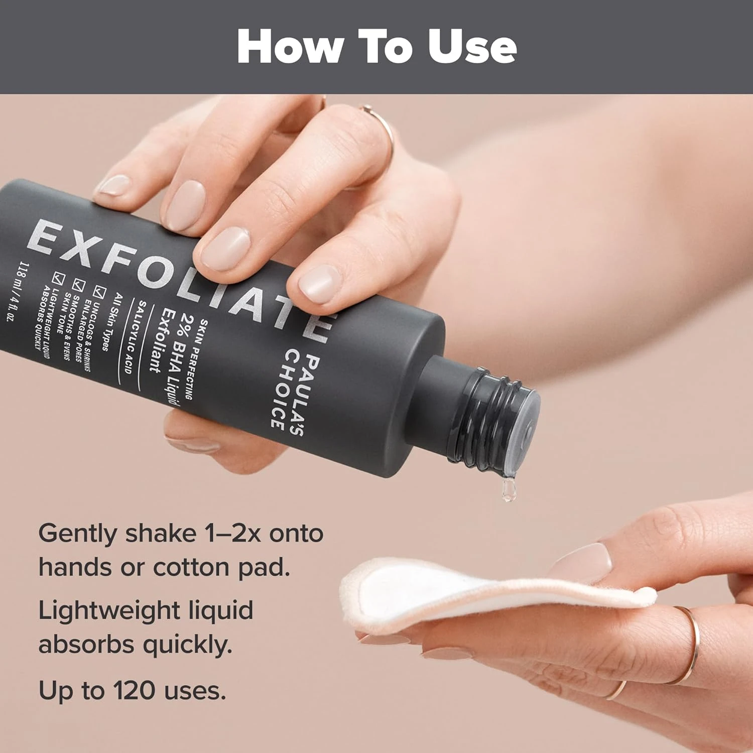 Paulas Choice--SKIN PERFECTING 2% BHA Liquid Salicylic Acid Exfoliant--Facial Ex