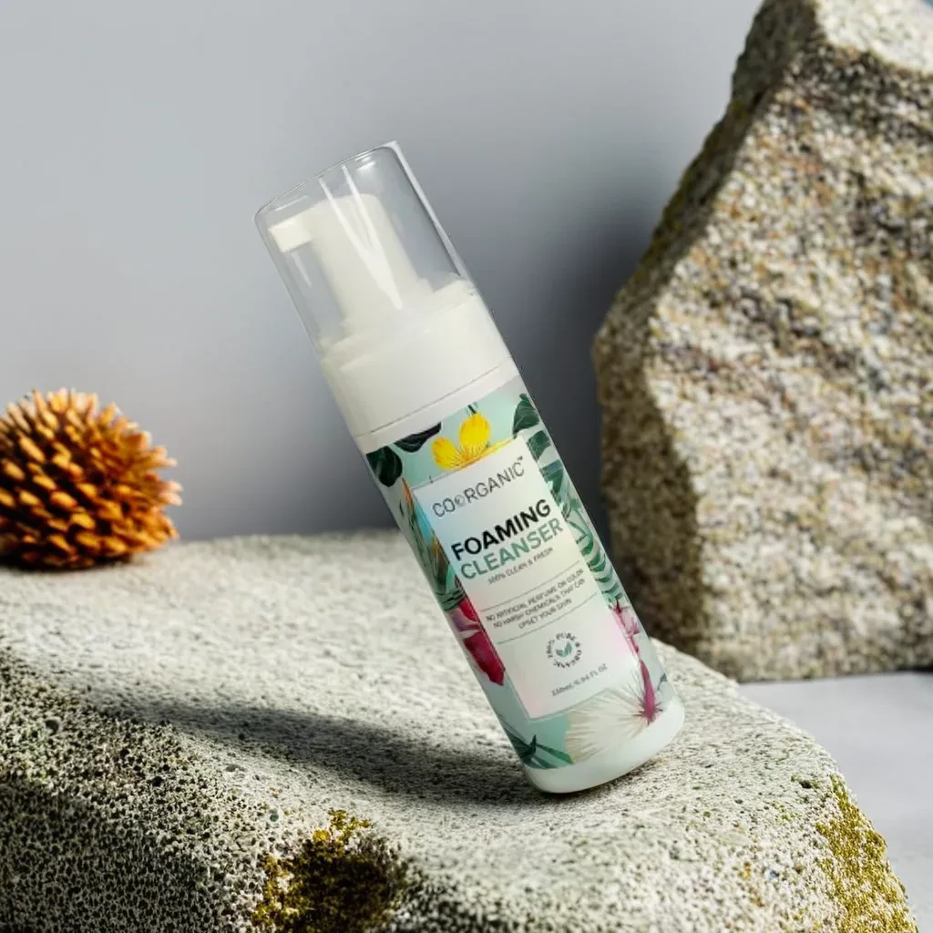 "Coorganic Ultra-Gentle Foaming Cleanser | Clean Beauty, Fragrance-Free & Hydrat
