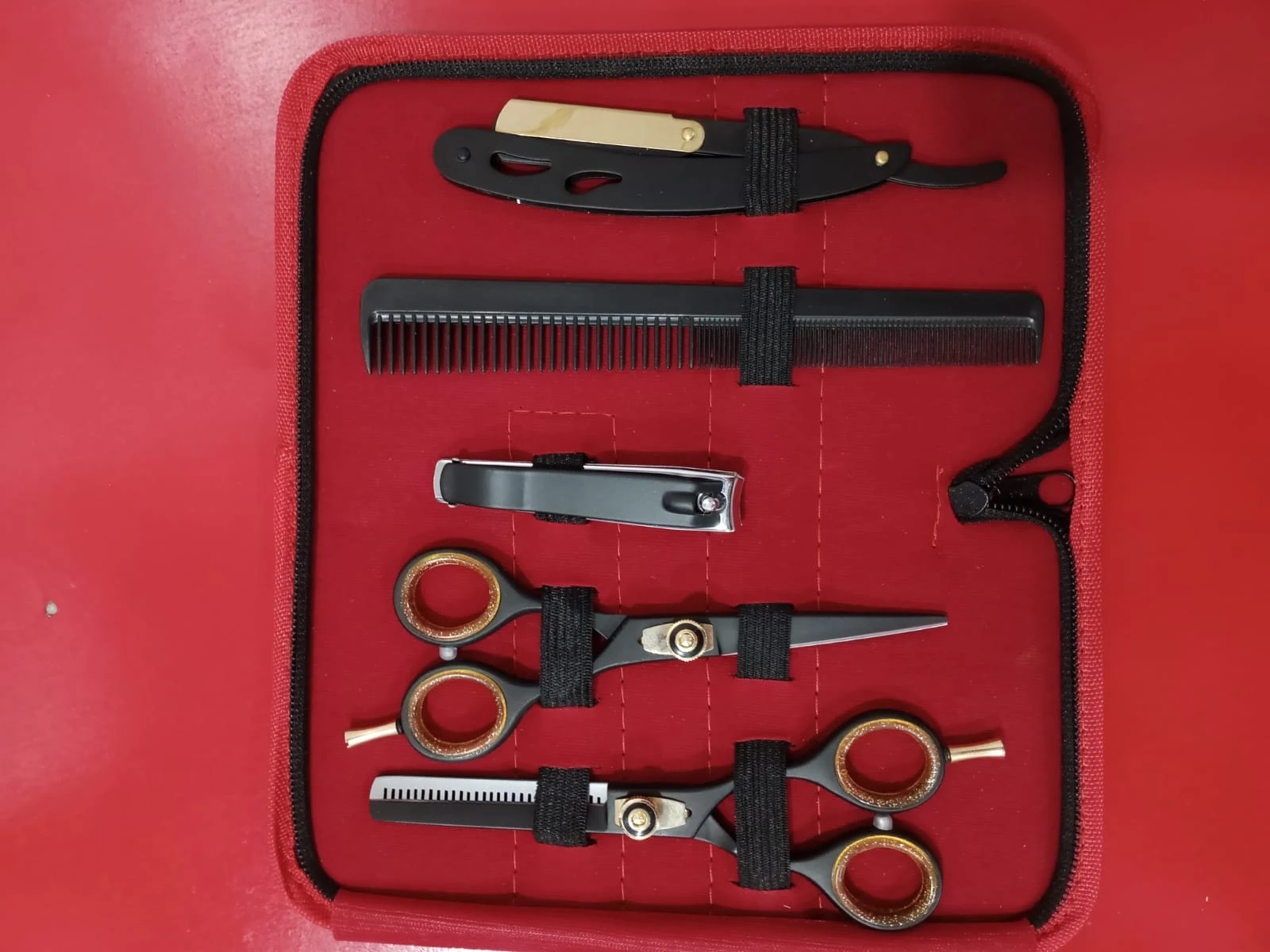 Premium Barber Scissors Tool Set