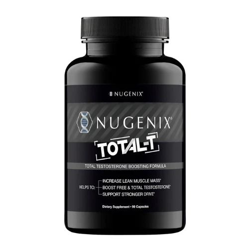 Nugenix Total-T, Free and Total Testosterone Booster Supplement for Men, 90 Coun