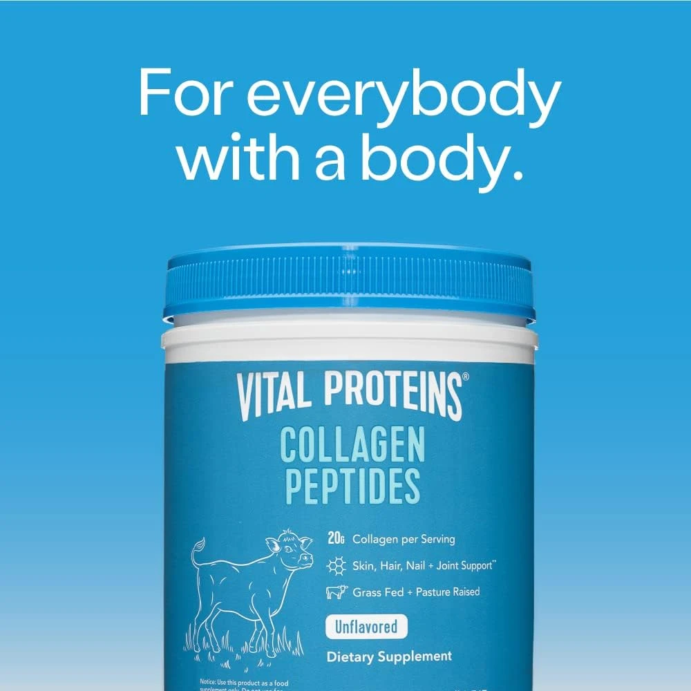 Vital Proteins Collagen Peptides Unflavored - 27 servings - 547g (19.3 Oz) (pack