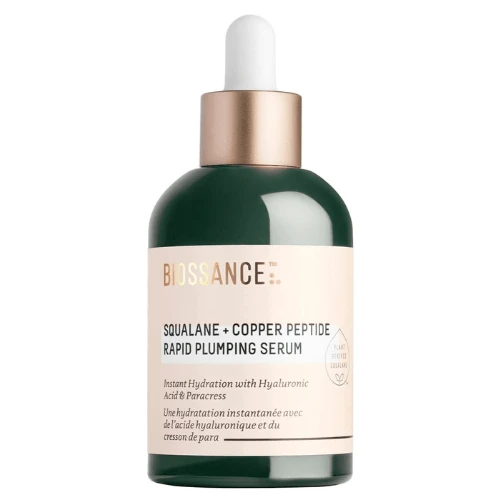 BIOSSANCE Squalane + Copper Peptide Rapid Plumping Serum 1.69 fl oz