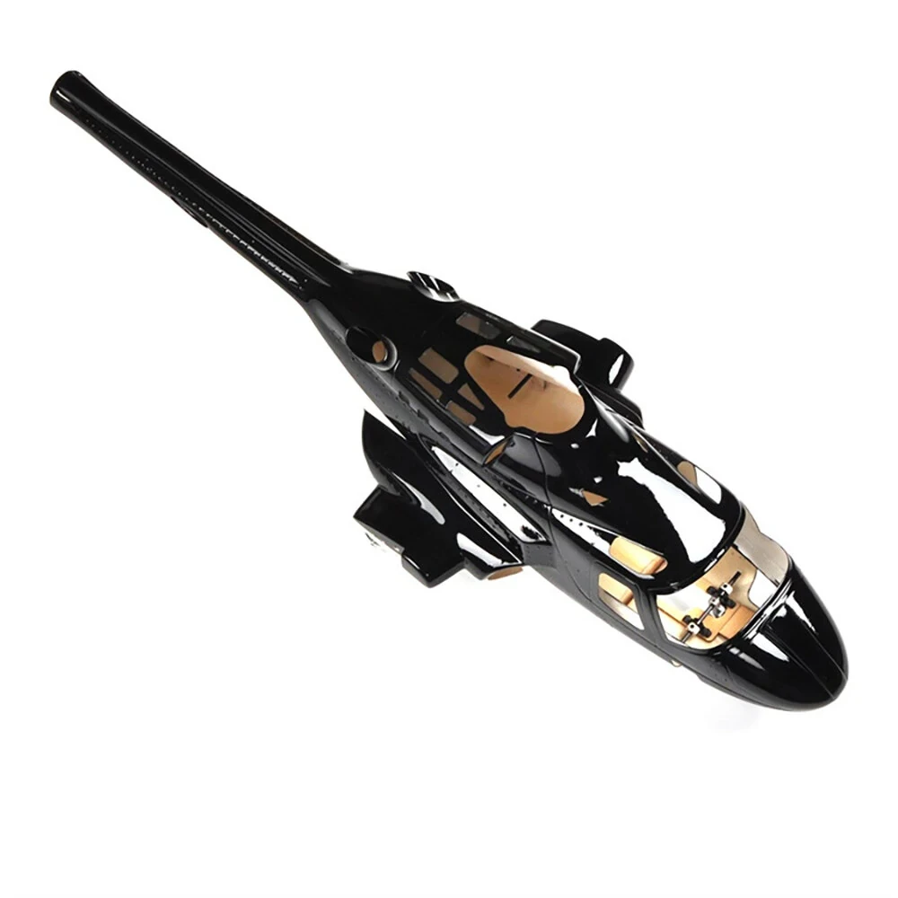 Airwolf RC Helicopter Fuselage for 450 Class RC Helicopter - Black