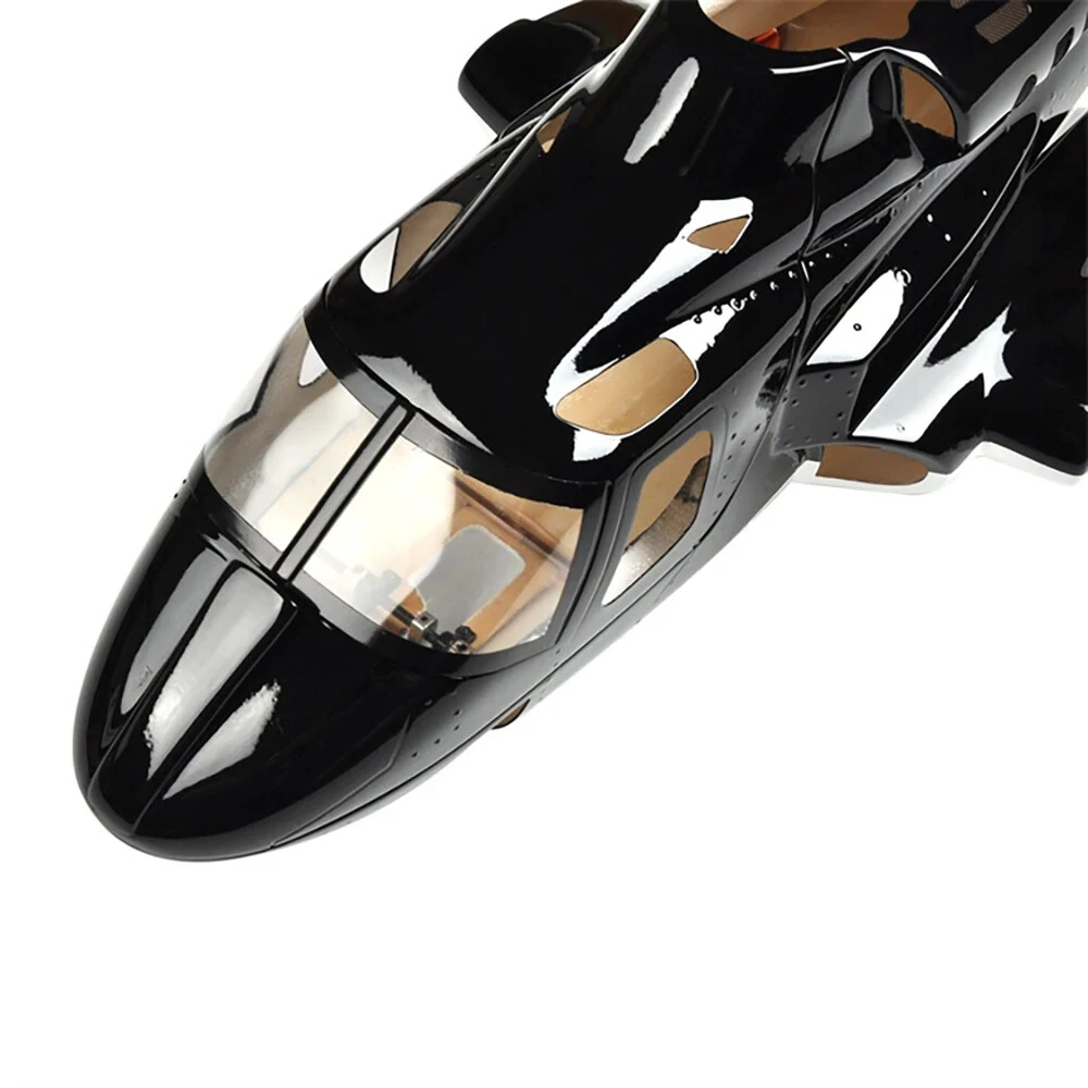 Airwolf RC Helicopter Fuselage for 450 Class RC Helicopter - Black