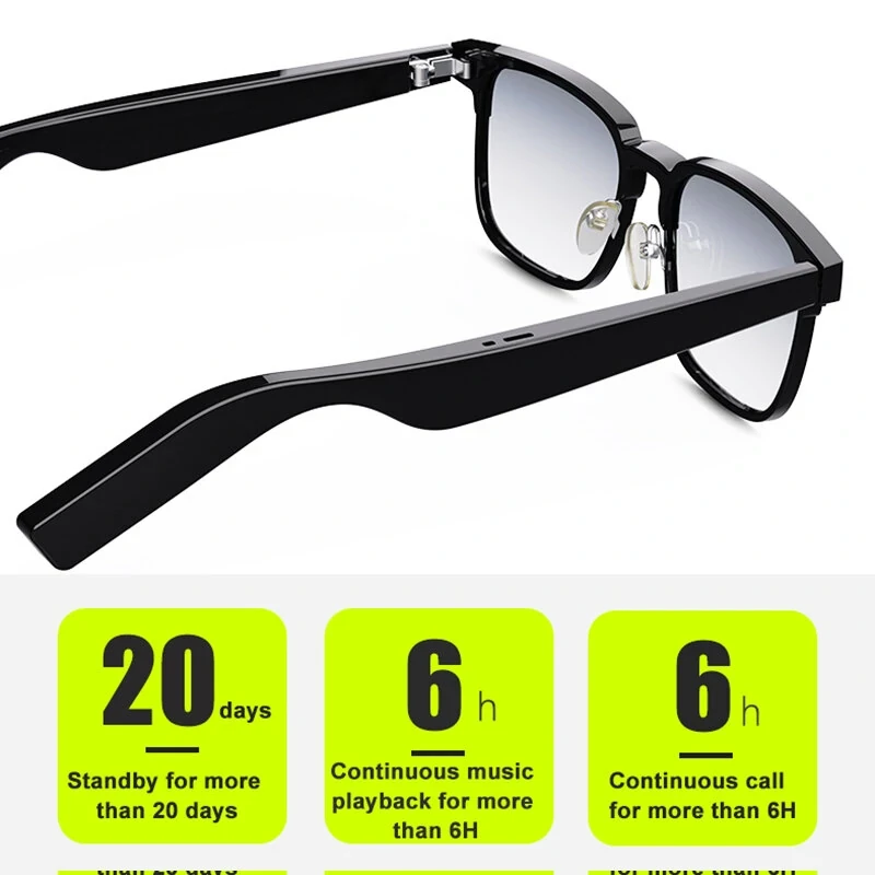 KX31 TWS bluetooth Music Glasses Earphone bluetooth Call HiFi Stereo ACC Audio A