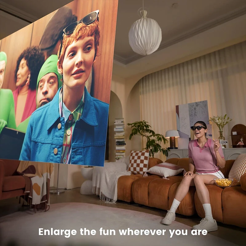 XREAL Nreal Air AR Smart Glasses with Massive 201" Micro-OLED Virtual Theater 3D