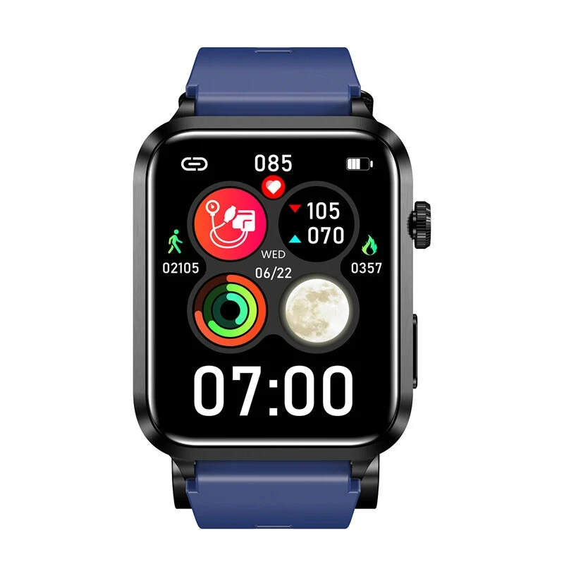 S11 Smart Watch - 1.92" HD Screen, ECG, Blood Glucose & Lipid Measurement, AI Me