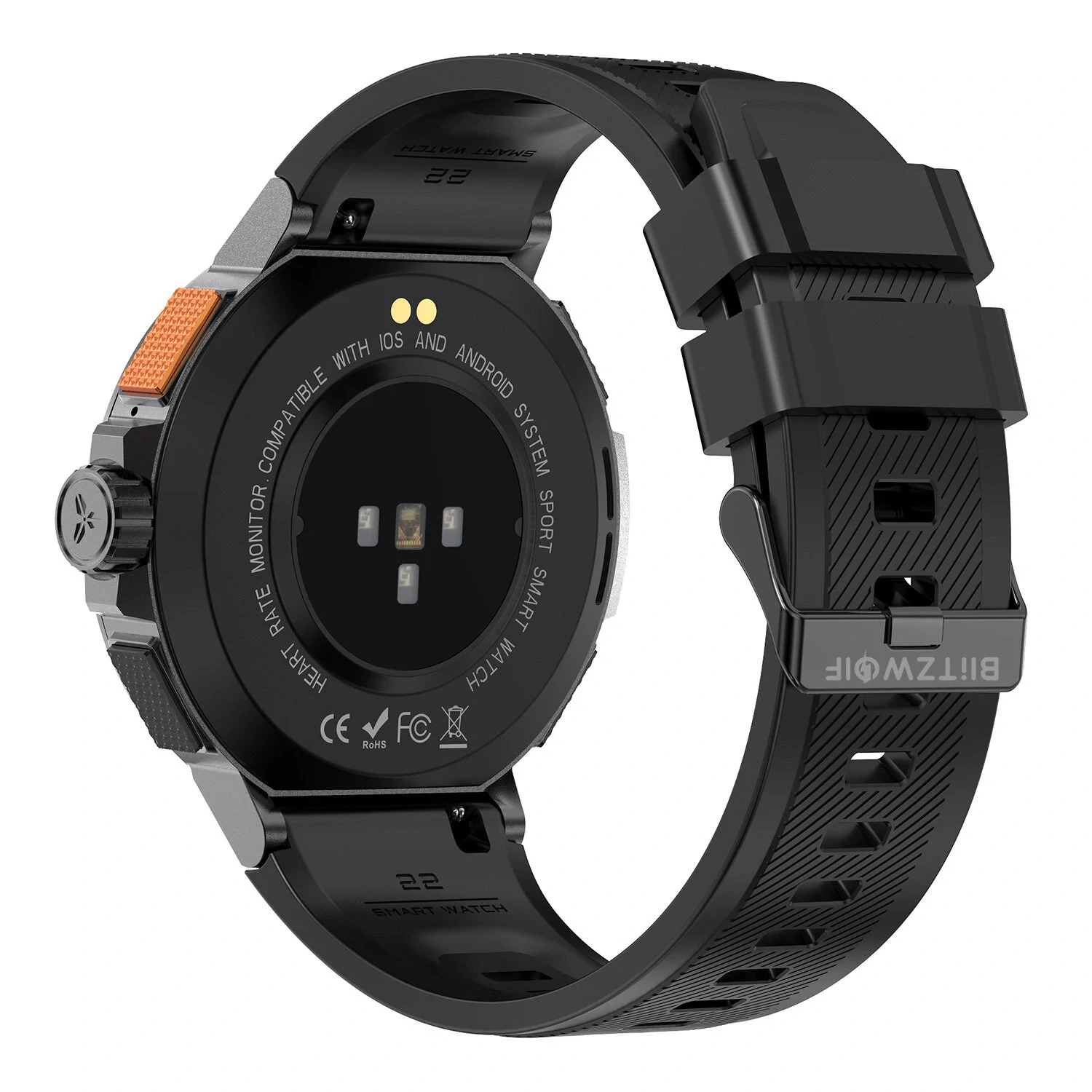 BlitzWolf BW-AT5 Smart Watch - 1.43" AMOLED, 466x466 Pixel, Altitude Barometer, 
